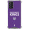 NBA Sacramento Kings Standard - Purple Galaxy A72 5G Clear Case